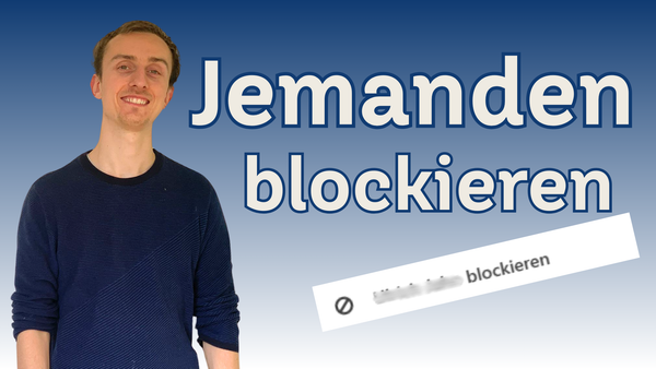 LinkedIn Personen blockieren (mit Beispiel)