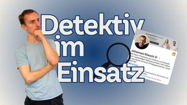 Johannes Kliesch: Ich roaste das LinkedIn Profil